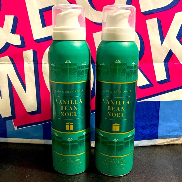 Bath & Body Works Bath & Body Bbw Vanilla Bean Noel Shimmer Fizz